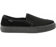 Victoria Slip On Pelo Negro
